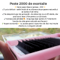 2D V 0.10 premade eyelashes auto fan, D curl