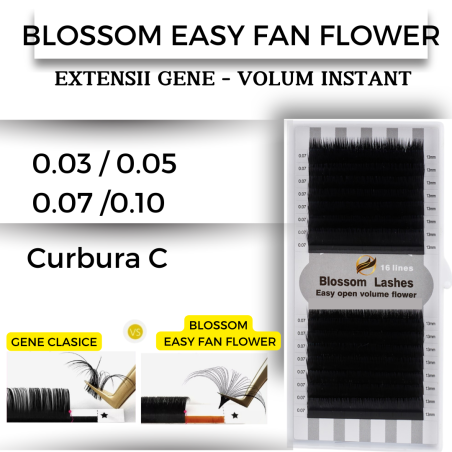 Blossom, volum usor, rapid, direct de pe banda