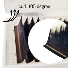 BUZZ 0.10 M curl (105 degree) Mix 6-15mm