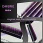 Extension ciglia Ombre iBeauty, nero-viola, 0.10 Extension ciglia Ombre iBeauty, nero-viola, 0.10