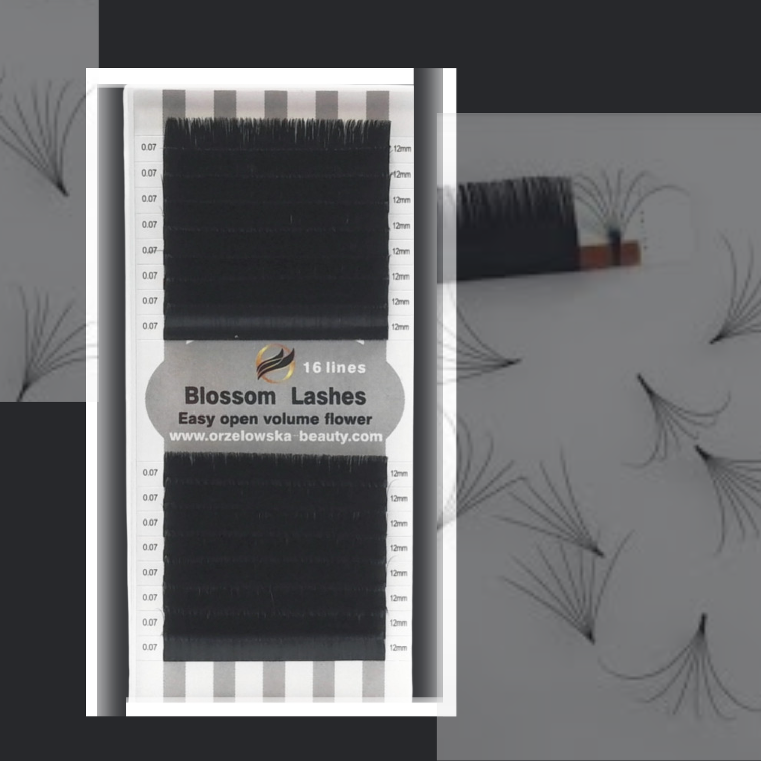 Extensii Gene Blossom - VOLUM USOR  easy fan flower