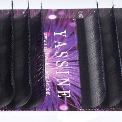 Curbura L Yassine Premium 20 linii, fir cu fir, extensii de gene