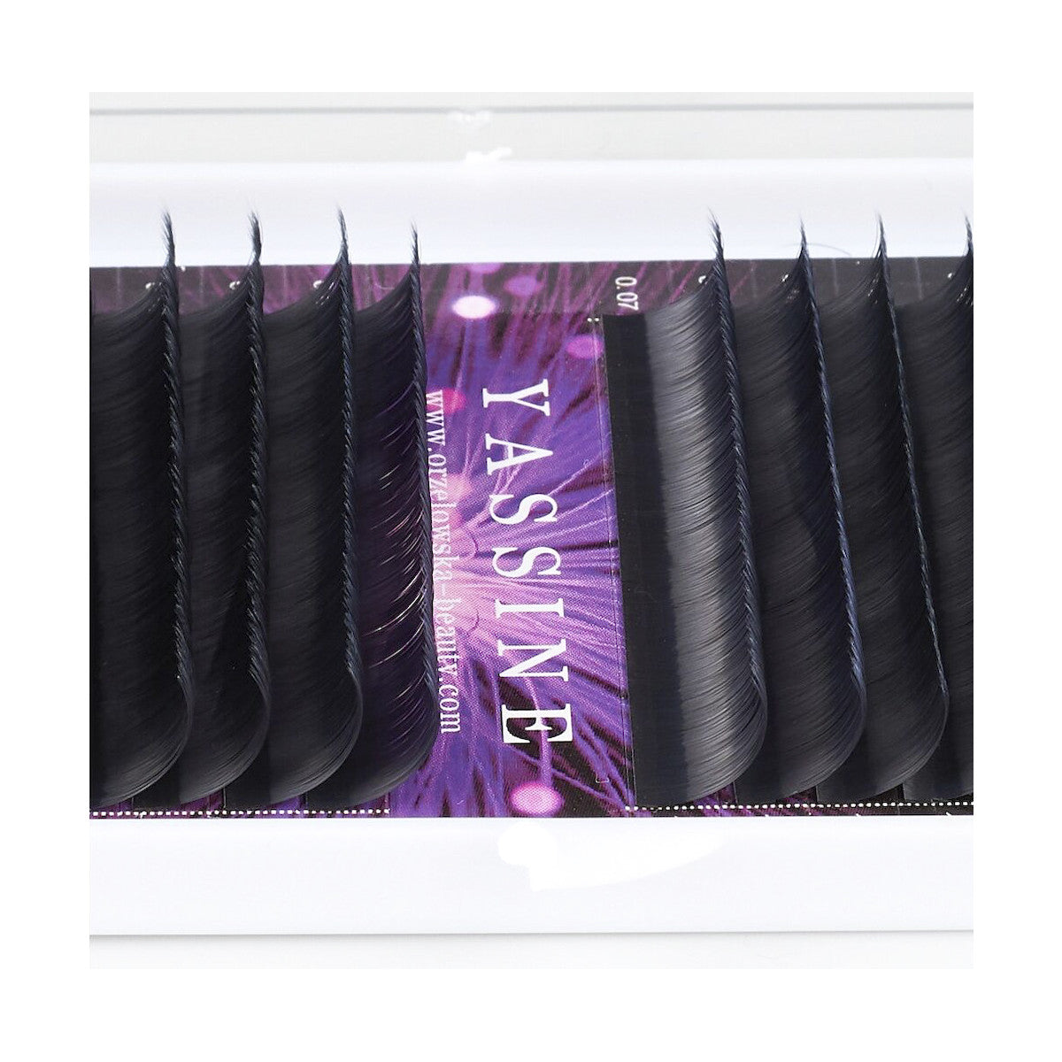 Curbura B Yassine Premium 20 linii, fir cu fir, extensii de gene