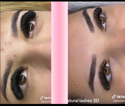 Curbura D iBeauty extensii gene fir cu fir