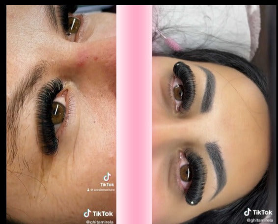 Curbura D iBeauty extensii gene fir cu fir