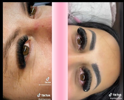 Curbura D iBeauty extensii gene fir cu fir