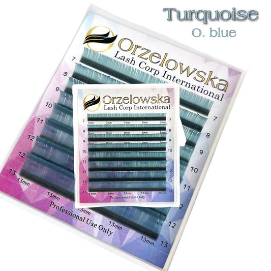 Curbura CC 0.07, Turquoise , 8 linii, fir cu fir, Orzelowska