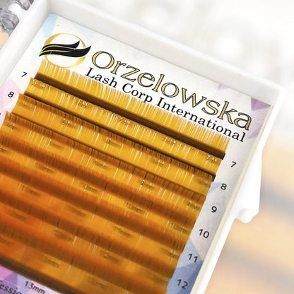 Curbura CC 0.07, Portocaliu, 8 linii, fir cu fir, Orzelowska