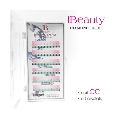 Curvatura 0,18, SWAROVSKY, ciglia filo per filo, 1 D