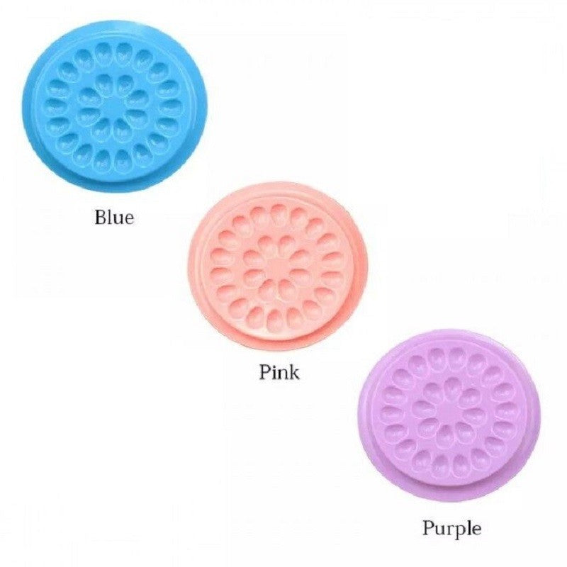 Set 10 buc suport adeziv floare