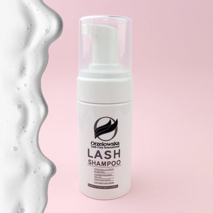 Schiuma antiallergica e inodore per la pulizia delle ciglia