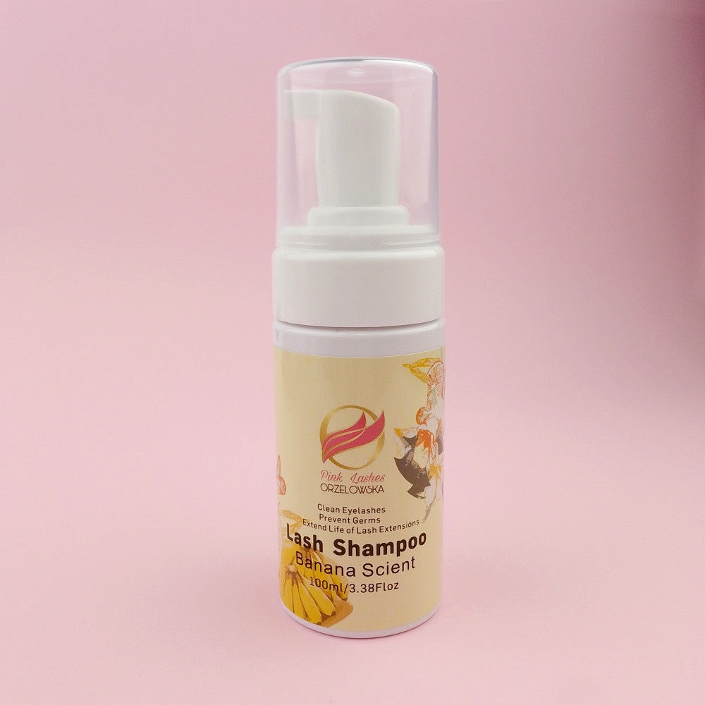 Schiuma detergente per ciglia BANANA - 100 ml