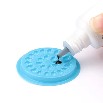 Set 10 buc suport adeziv floare