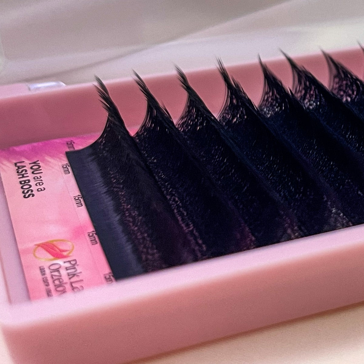 Pre-Made curbura CC, 0.07, 3D W, Pinky, extensii gene