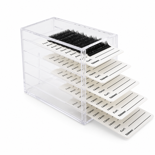 Organizator 5 palete extensii de gene, display box