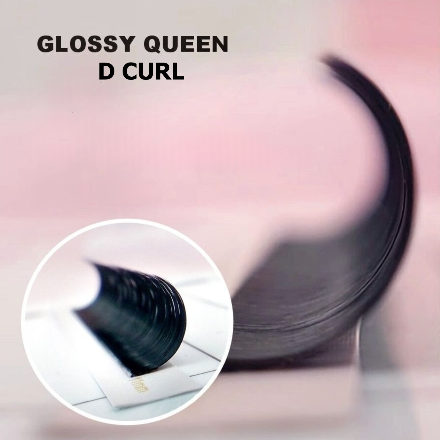 Curbura D Glossy Queen extensii gene fir cu fir