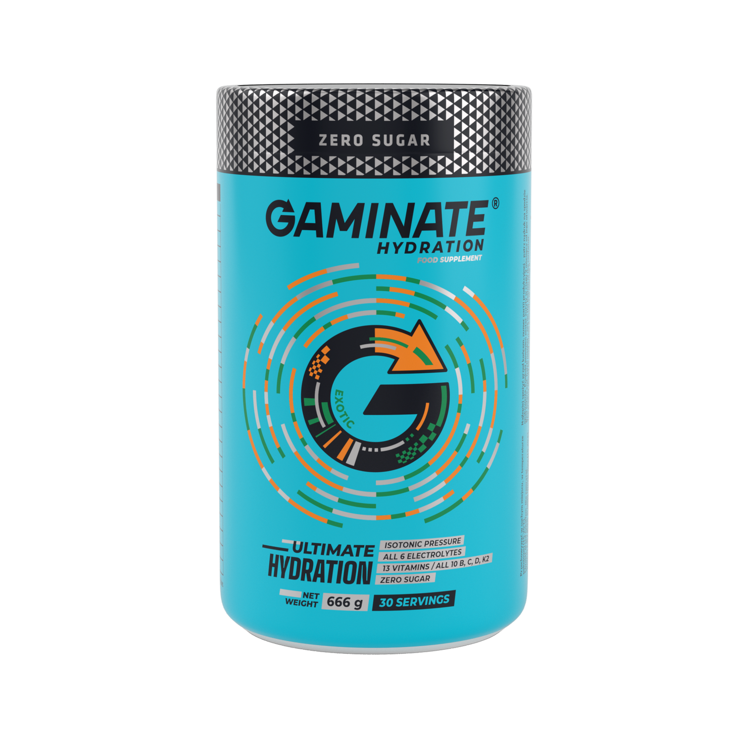 GAMINATE HYDRATION 6 electroliți + 13 vitaminele, izotonic, ser de hidratare