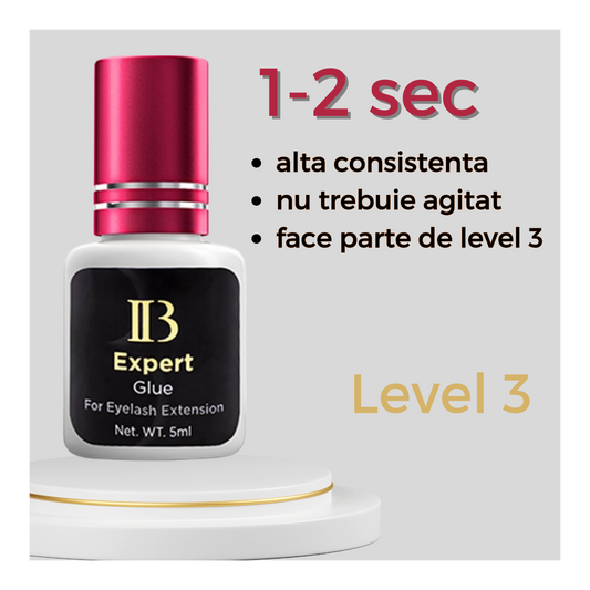 Adeziv Expert Glue, 5 ml, uscare 1 sec, iBeauty, nu se agita, mai putin vapori