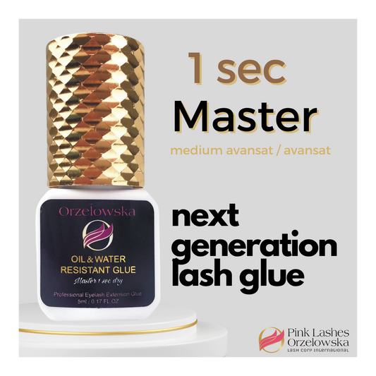 Adeziv Master rezistent la apa si ulei, 4-6 saptamani, pentru extensii gene profesionale