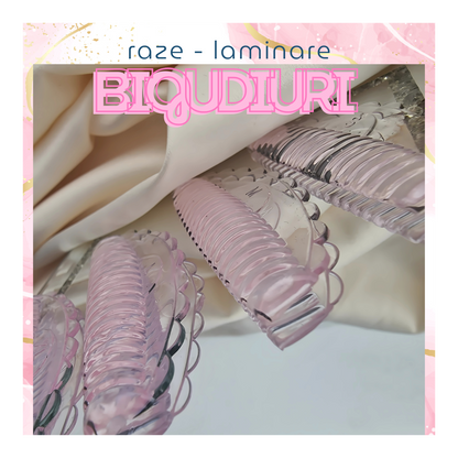 Bigudiuri raze - Laminare gene 4 perechi S/M/L/XL