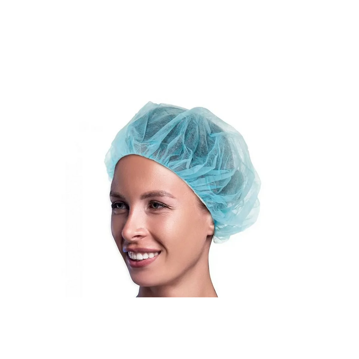 Boneta bufanta roz si albastre de unica folosinta, 1 buc