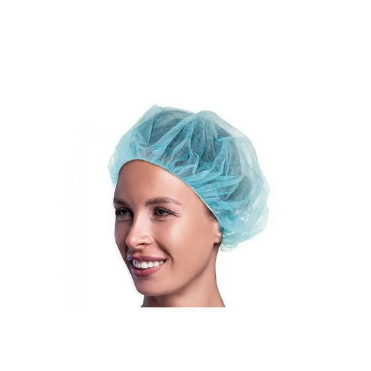 Boneta bufanta roz si albastre de unica folosinta, 1 buc