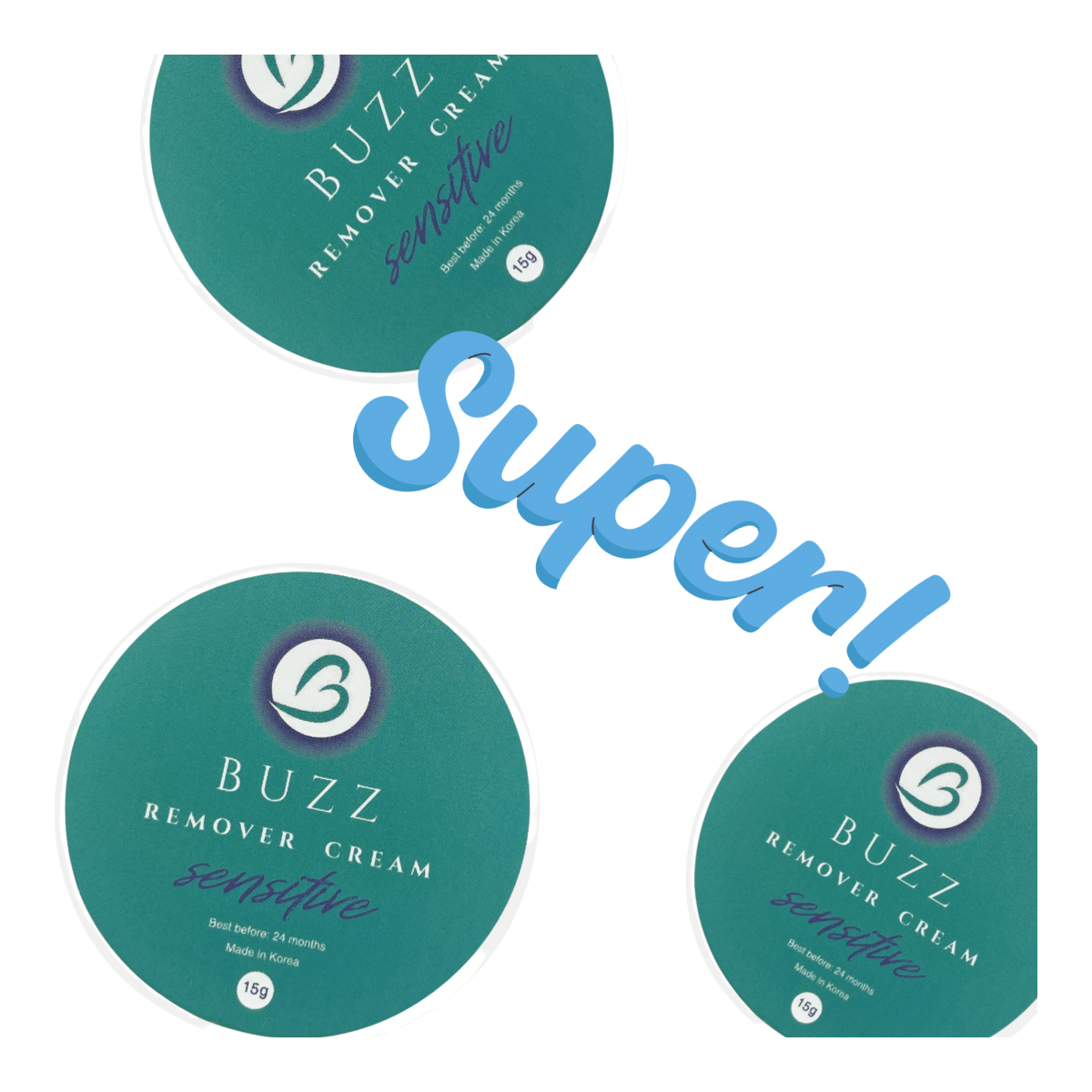 BUZZ Remover Sensitive, 15gr, extensii gene