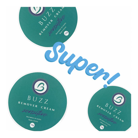 BUZZ Remover Sensitive, 15gr, extensii gene