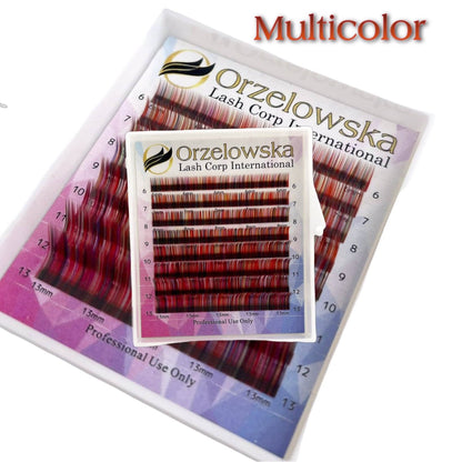 Grosimea 0.07, Multicolor, 8 linii, fir cu fir, Orzelowska