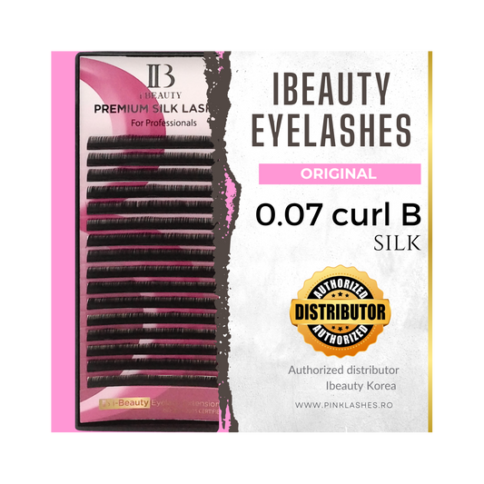 Curbura B iBeauty extensii gene fir cu fir