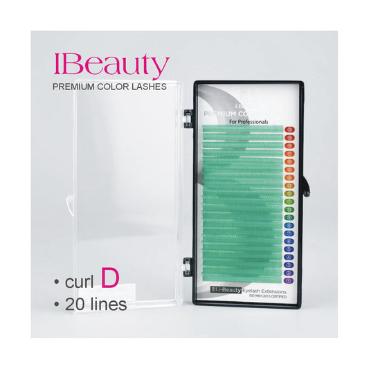 Curbura D 0.10, Blue Green, iBeauty, fir cu fir