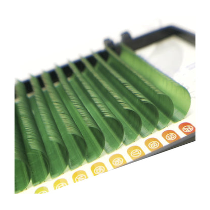 Curbura D 0.10, Verde Inchis, iBeauty, fir cu fir