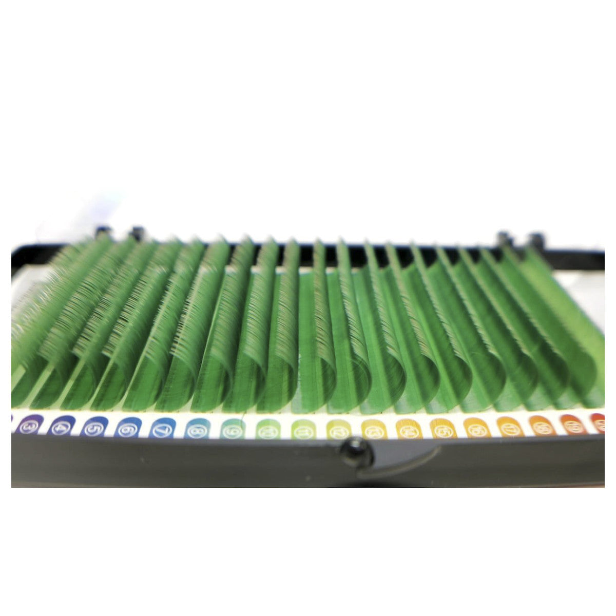 Curbura D 0.10, Verde Inchis, iBeauty, fir cu fir