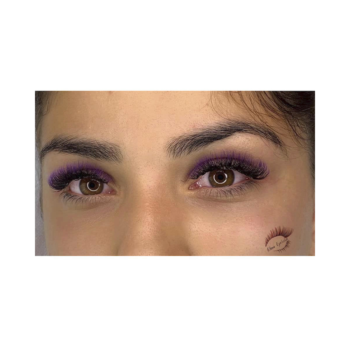 Ombre Mov 0.10 , iBeauty, fir cu fir two tone