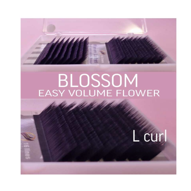 Curbura L Blossom extensii gene, evantai usor