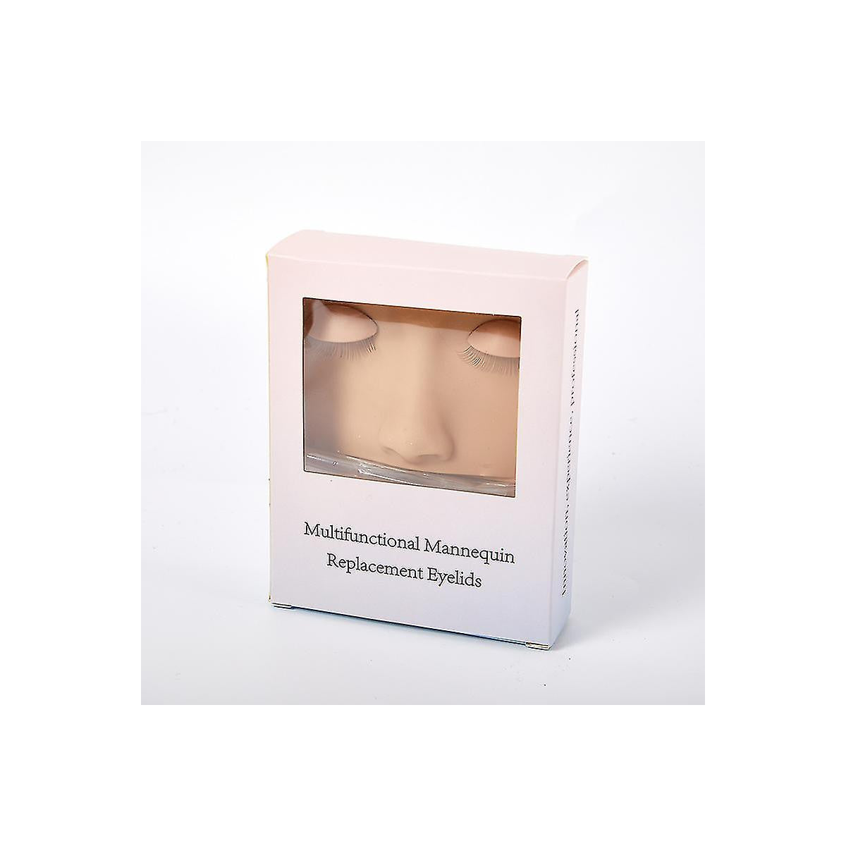 Mască din silicon pentru practică, cu suport pentru adeziv tip manechin