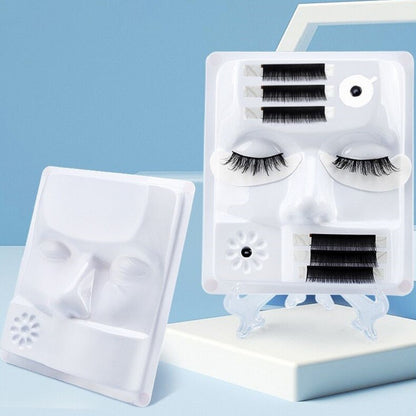 Masca pentru practica, cu suport adeziv tip Floare