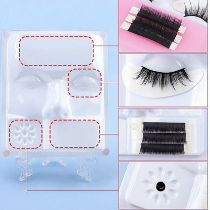 Masca pentru practica, cu suport adeziv tip Floare