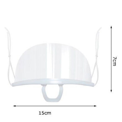 Masca protectie - plastic transparent