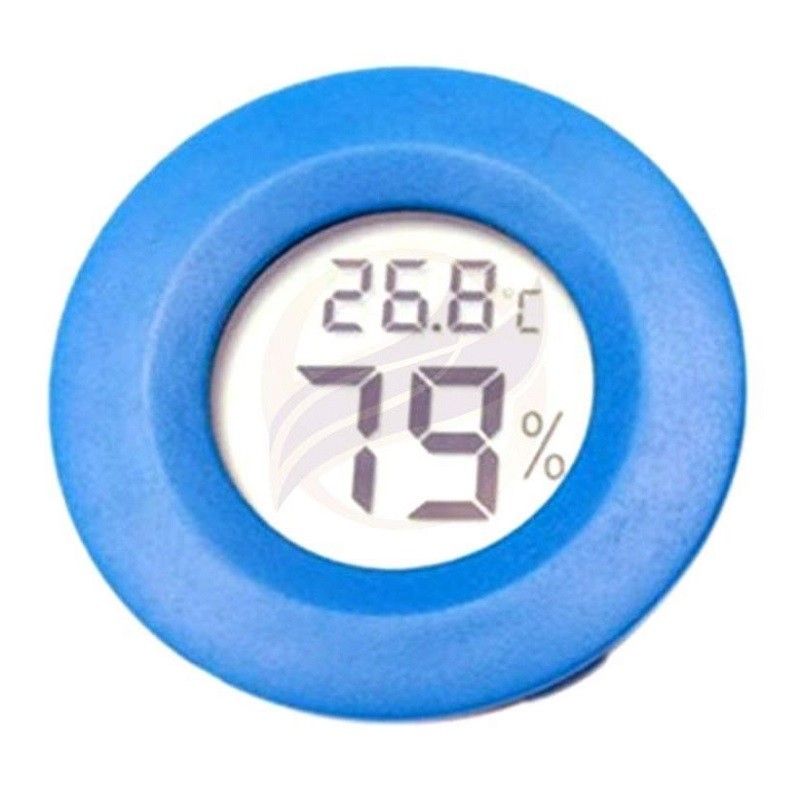 Mini Termometru digital, Rotund, pentru măsurat umiditatatea și temperatura, Higrometru digital, 4.5 cm