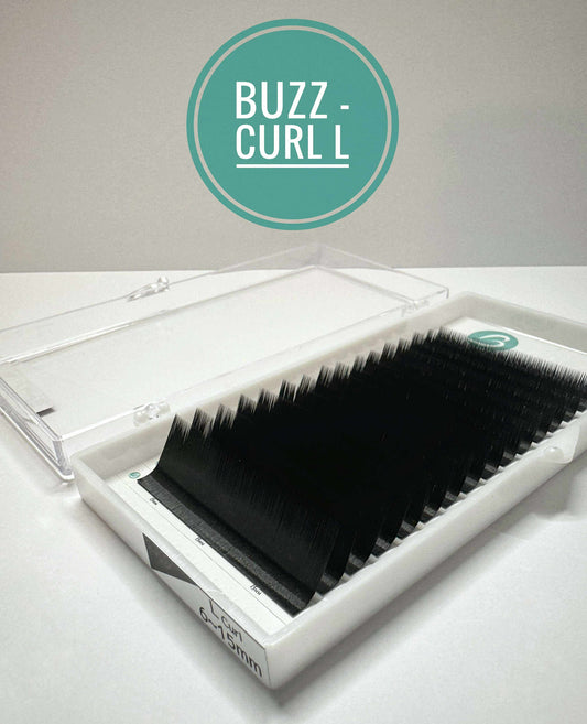 NEW BUZZ 0.10 L curl Mix 6-15mm, extensii gene false fir cu fir