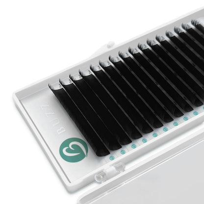 NEW BUZZ 0.10 V curl Mix 6-15mm, extensii gene false fir cu fir