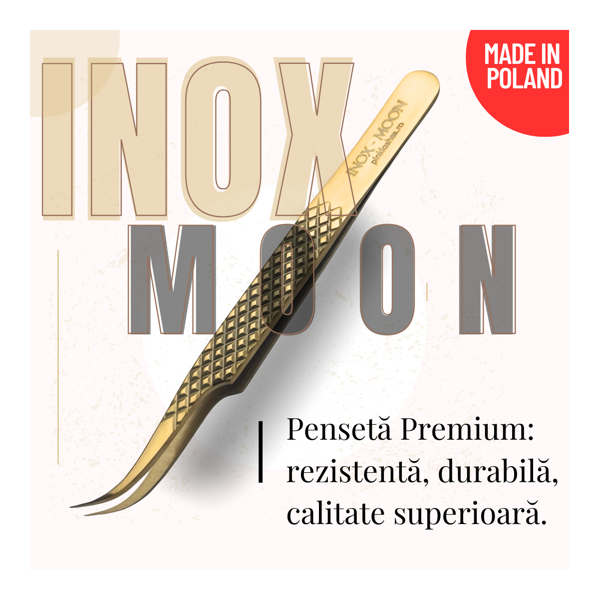Penseta INOX MOON