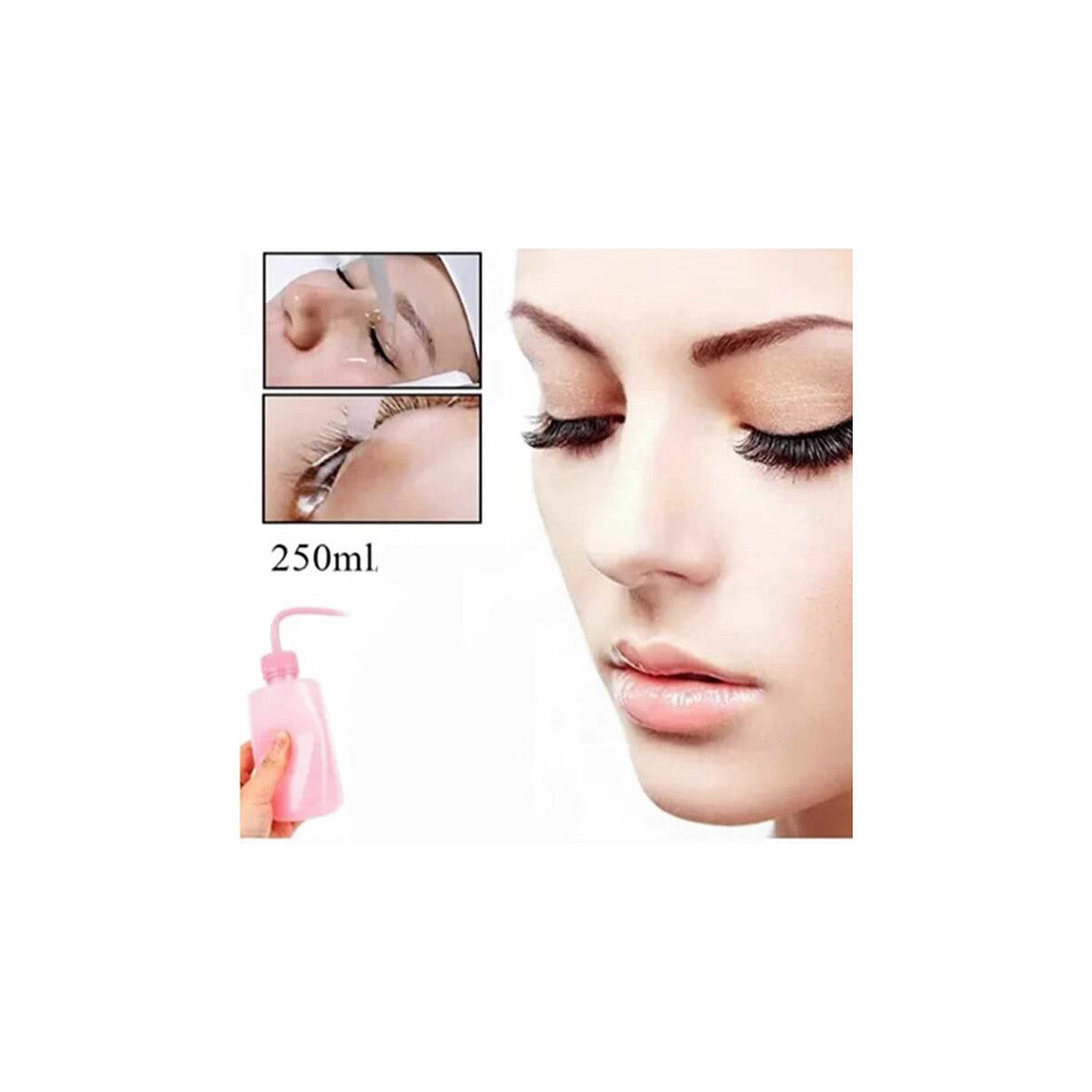 Recipient pentru ser, cu duza flexibila, sticluta Roz