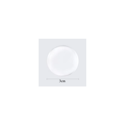 Transparent silicone for creating fans