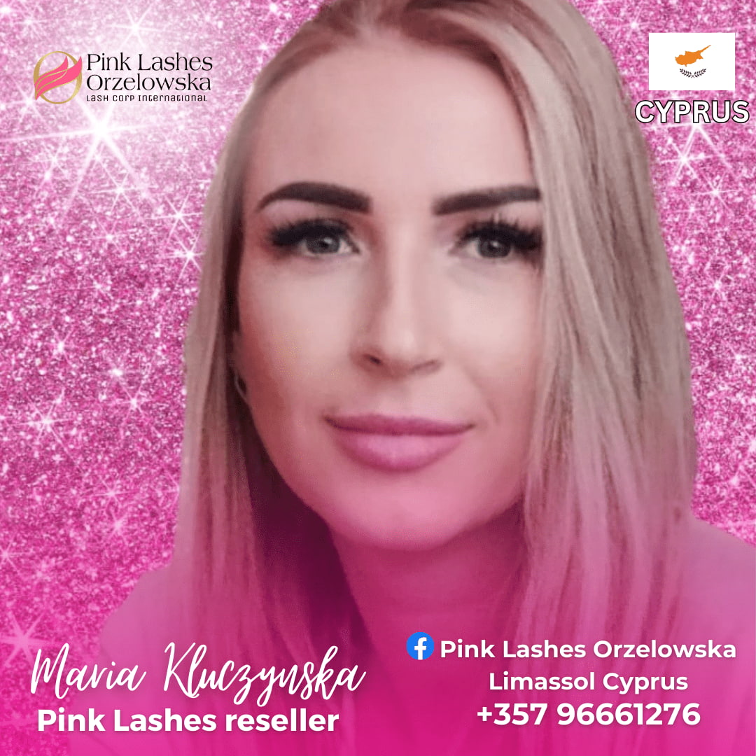 Maria Kluczynska - Pink Lashes reseller - Cyprus